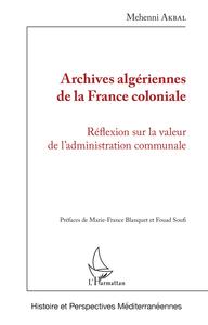 Archives algériennes de la France coloniale
