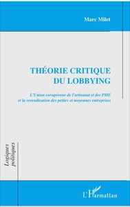 Théorie critique du lobbying