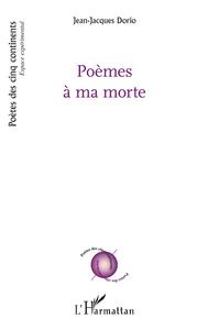 Poèmes à ma morte