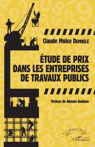 Etude de prix dans les entreprises de travaux publics