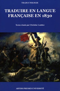 Traduire en langue française en 1830