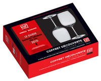 Coffret découverte édition 2015 (Guide rouge + 2 verres à dégustation habitat)