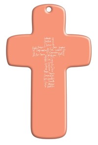 CROIX BOIS IMPRIMEE SISTERS 32 - MOTS CROIX