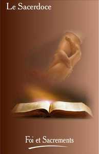 LIVRET REFLEXION - LE SACERDOCE