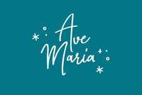 Carte simple Ave Maria