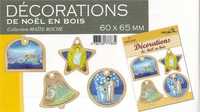 DECORATIONS DE NOEL EN BOIS - COLLECTION MAITE ROCHE