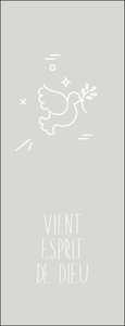 LOT DE 20 - SIGNET VIENT ESPRIT DE DIEU