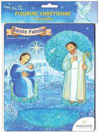 Sainte famille - Saint en bois Maïté Roche