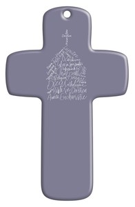 CROIX BOIS IMPRIMEE SISTERS 33 - MOTS EGLISE