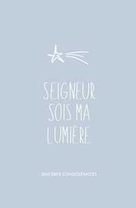 Lot de 10 cartes double condoléances 64, avec enveloppe et cello