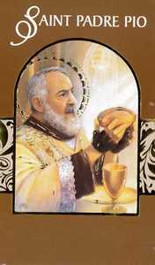 Lot de 12  Cartes doubles Biblio Padre Pio
