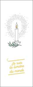 Signet Je suis la lumière du monde