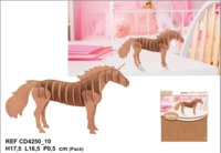 DECO CARTON 3D PM LICORNE