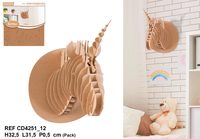 DECO CARTON 3D GM LICORNE