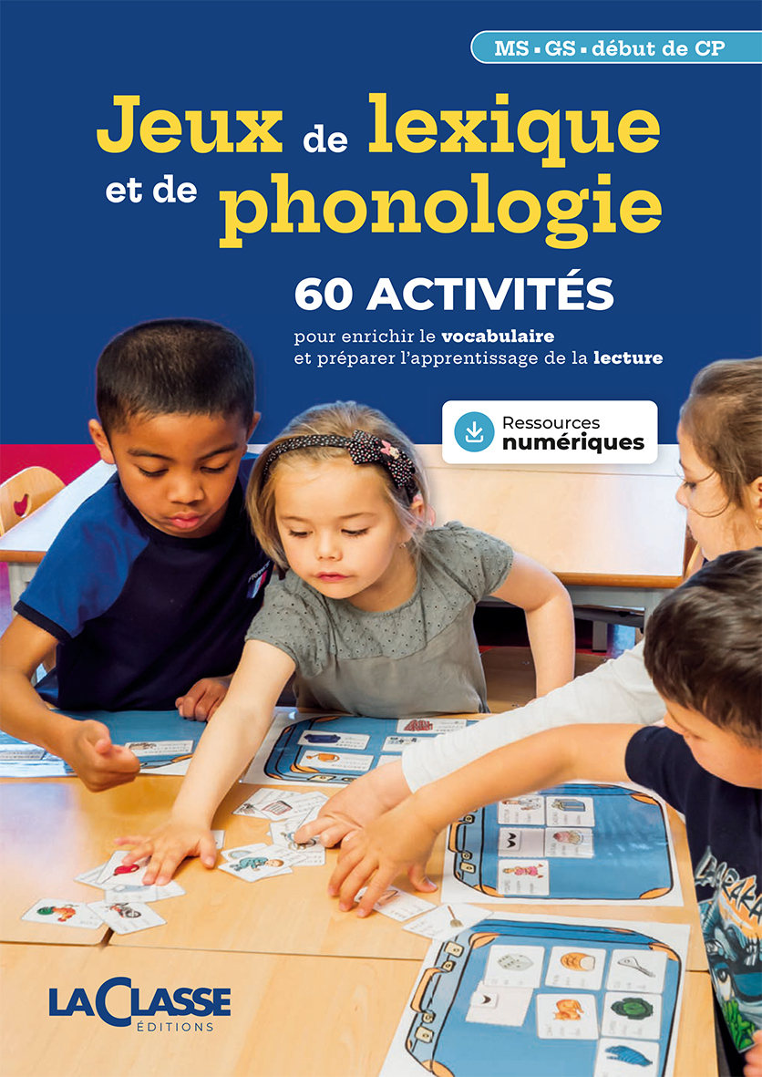 JEUX DE LEXIQUE ET DE PHONOLOGIE MS-GS- Début CP (livre + ressources ...