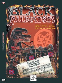 Black alligator