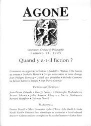 AGONE 14-1995-QUAND Y A-T-IL FICTIONS