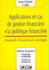 APPLICATIONS ET CAS DE GESTION FINANCIERE