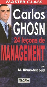 CARLOS GHOSN - 24 LECONS DE MANAGEMENT