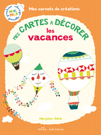 Cartes à décorer - Les vacances