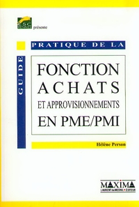 GUIDE PRATIQUE DE LA FONCTION ACHATS