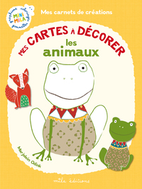 Mes cartes à décorer - Les animaux