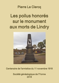 Les poilus honorés sur le monument aux morts de Lindry