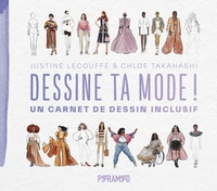 Dessine ta mode ! - Un carnet de dessin inclusif