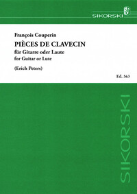 PIECES DE CLAVECIN - FUR GITARRE ODER LAUTE