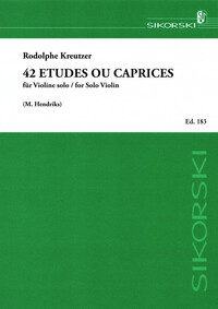 42 ETUDES OU CAPRICES - FUR VIOLINE