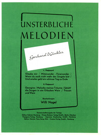 POTPOURRI - FUR SINGSTIMME UND KLAVIER. VOICE, PIANO.