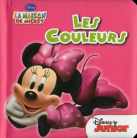 LA MAISON DE MICKEY LES COULEURS (FOND ROSE)