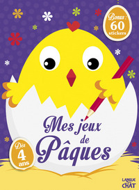 Mes jeux de Pâques Pour les petits (Fond mauve)