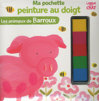 Les animaux de Barroux Ma pochette peinture au doigt