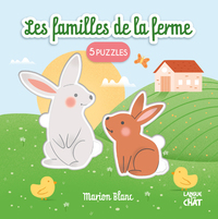 MES PUZZLES CALINS - LES FAMILLES DE LA FERME