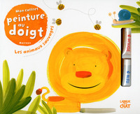 Mon coffret peinture au doigt Les animaux sauvages