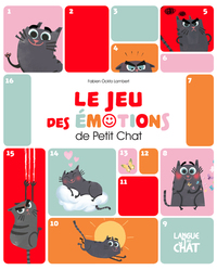 Le jeu des émotions de Petit Chat - Mon triptyque rigolo