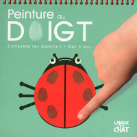 Peinture au doigt - Complète tes dessins ! Dès 3 ans - Mes 10 doigts