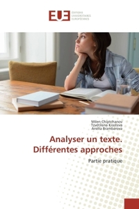 Analyser un texte. Différentes approches