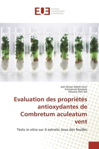 Evaluation des propriétés antioxydantes de Combretum aculeatum vent