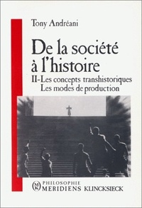 De la Société à l'histoire