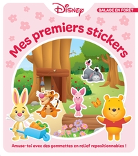 DISNEY BABY - Pochette stickers mousse repositionnables - Balade en forêt
