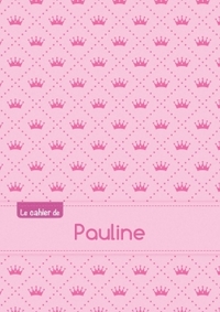 CAHIER PAULINE BLANC,96P,A5 PRINCESSE