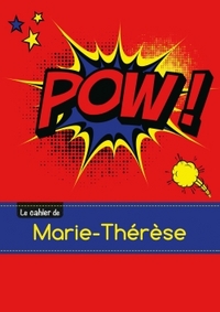 CARNET MARIE THERESE BLANC,96P,A5 COMICS