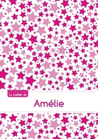 Le cahier d'Amélie - Blanc, 96p, A5 - Constellation Rose