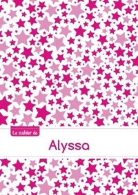 Le cahier d'Alyssa - Petits carreaux, 96p, A5 - Constellation Rose