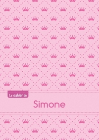 CAHIER SIMONE PTSCX,96P,A5 PRINCESSE