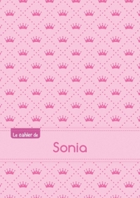 CAHIER SONIA PTSCX,96P,A5 PRINCESSE