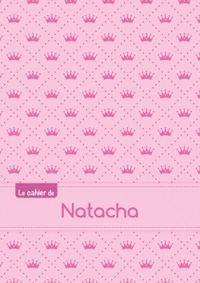 CAHIER NATACHA BLANC,96P,A5 PRINCESSE