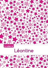 Le cahier de Léontine - Blanc, 96p, A5 - Constellation Rose